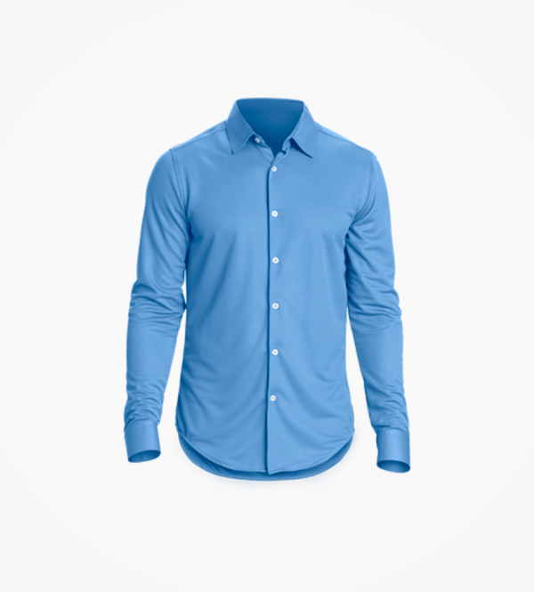 Dark Blue Winter Shirt - Imagen 3